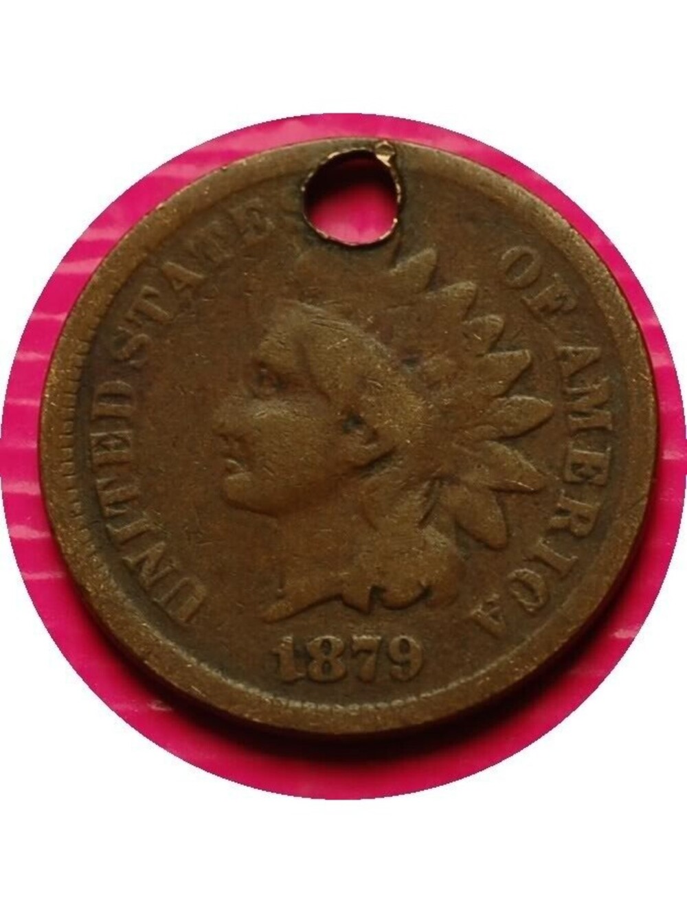 W341 1879 Indian Head Cent Penny 1c - Check Out Our Store old coin money collect
